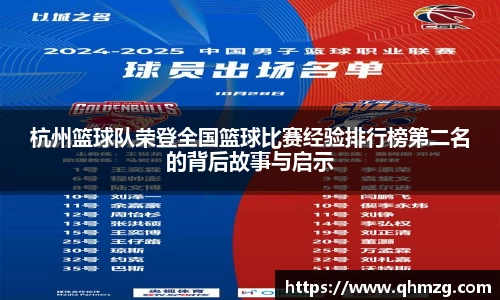 杭州篮球队荣登全国篮球比赛经验排行榜第二名的背后故事与启示