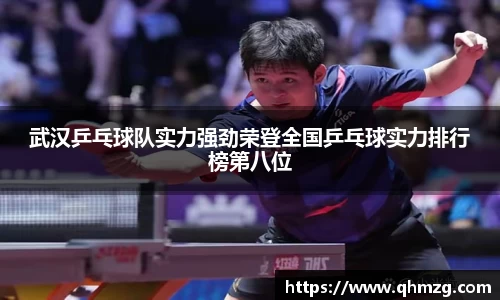 武汉乒乓球队实力强劲荣登全国乒乓球实力排行榜第八位